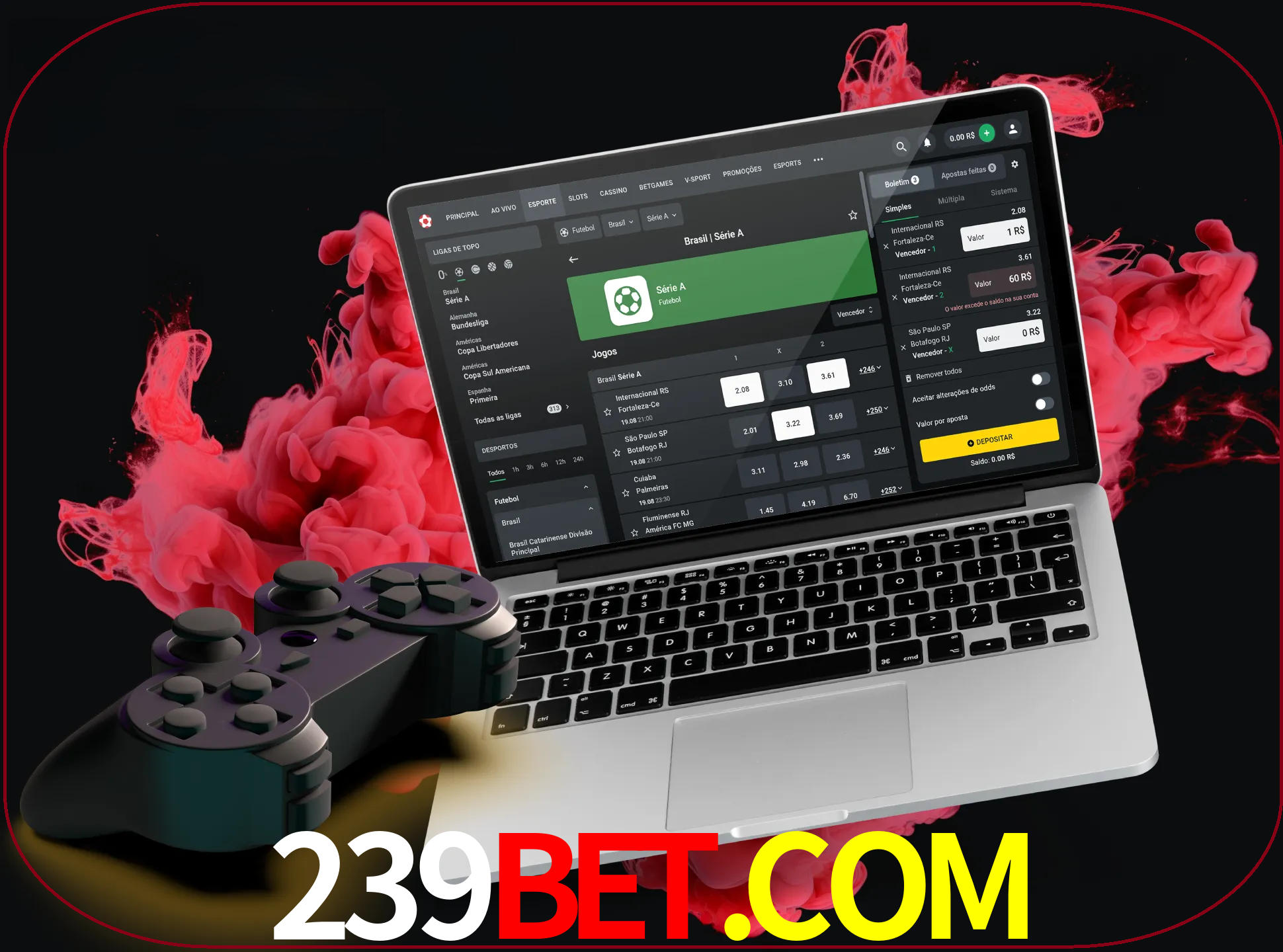 Visite a secção especial de jogos de vídeo em 239bet para descobrir em que jogos pode apostar e ganhar muito dinheiro.