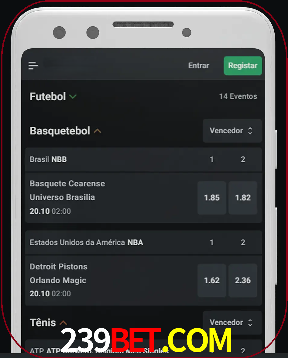 Aposte e assista aos esportes em formato ao vivo.